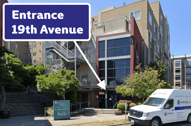 Entrance on 19th Avenue